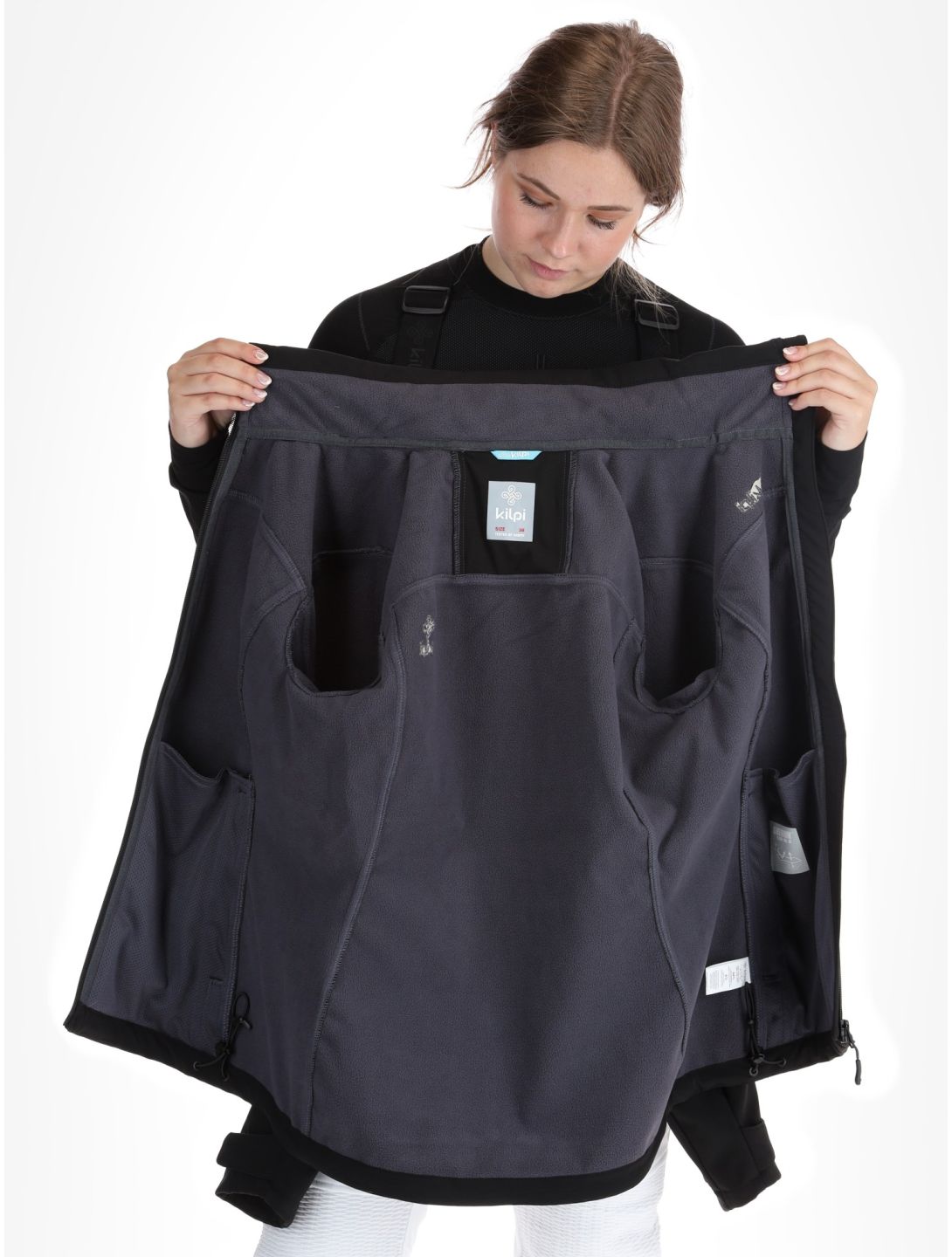 Kilpi, Ravia softshell donna Black nero 