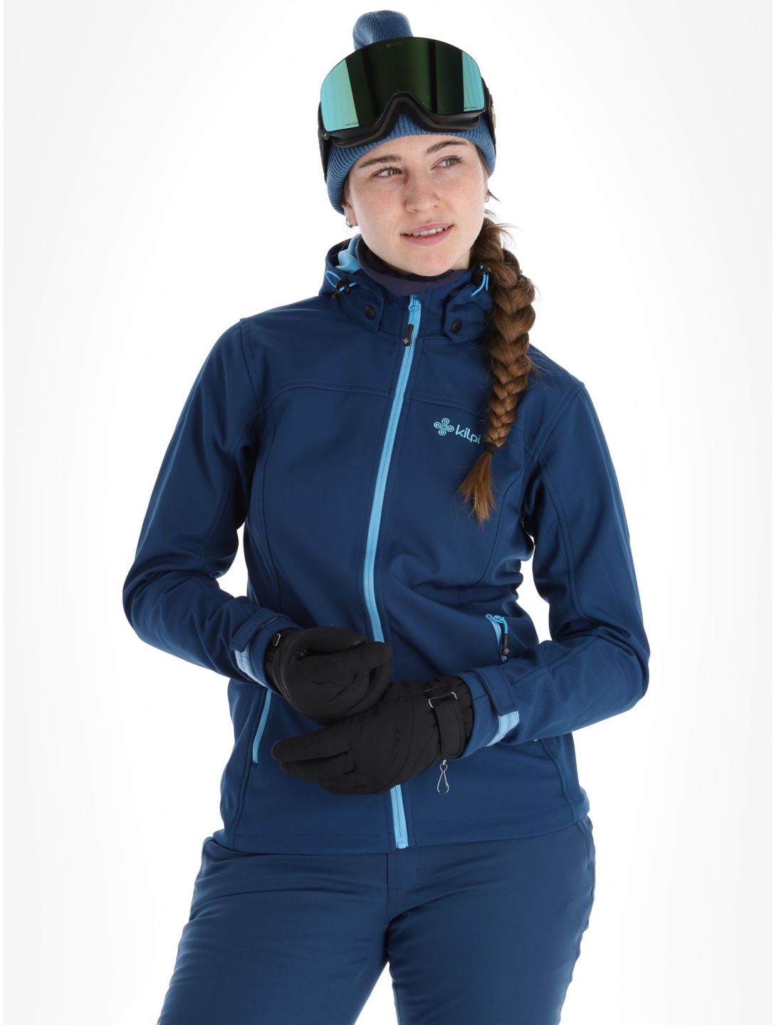 Kilpi, Ravia-w softshell taglie forti donna Dark Blue blu 