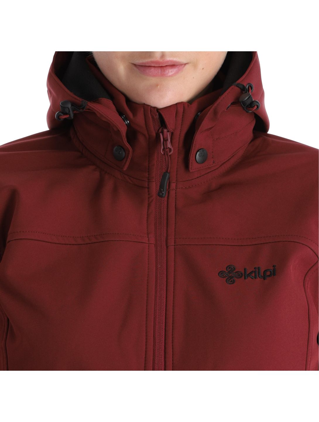 Kilpi, Ravia-W softshell donna dark rosso 