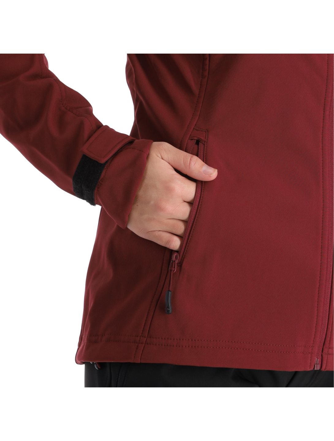 Kilpi, Ravia-W softshell donna dark rosso 