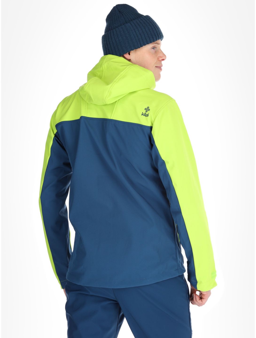 Kilpi, RAVIO softshell uomo Lime Green blu, verde 