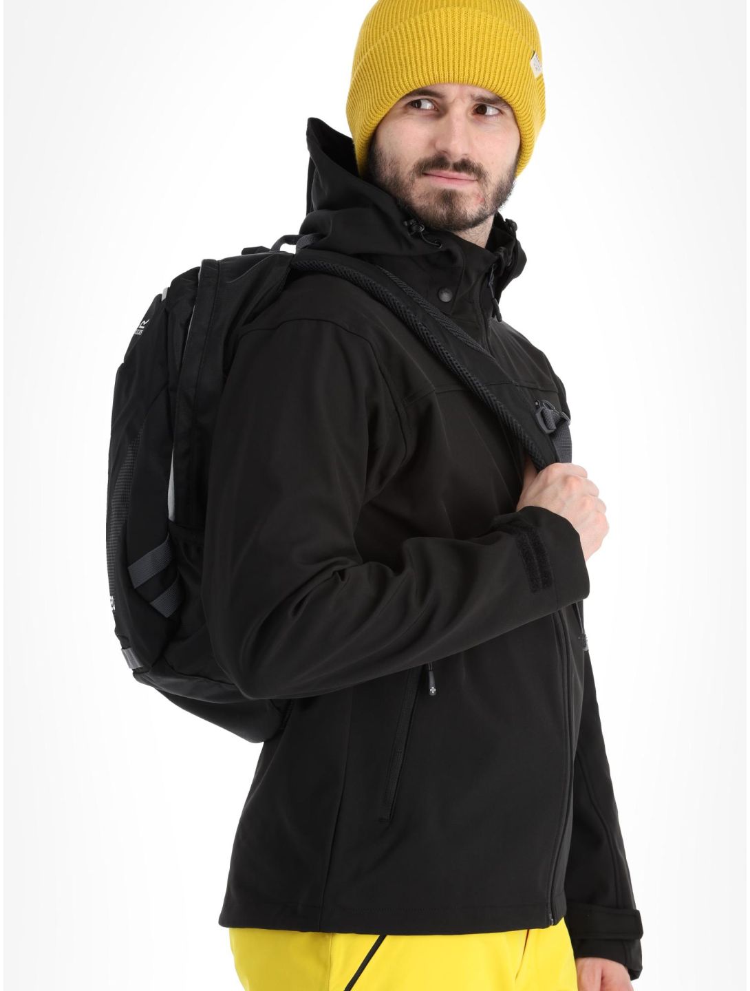 Kilpi, Ravio-M softshell uomo Black nero 