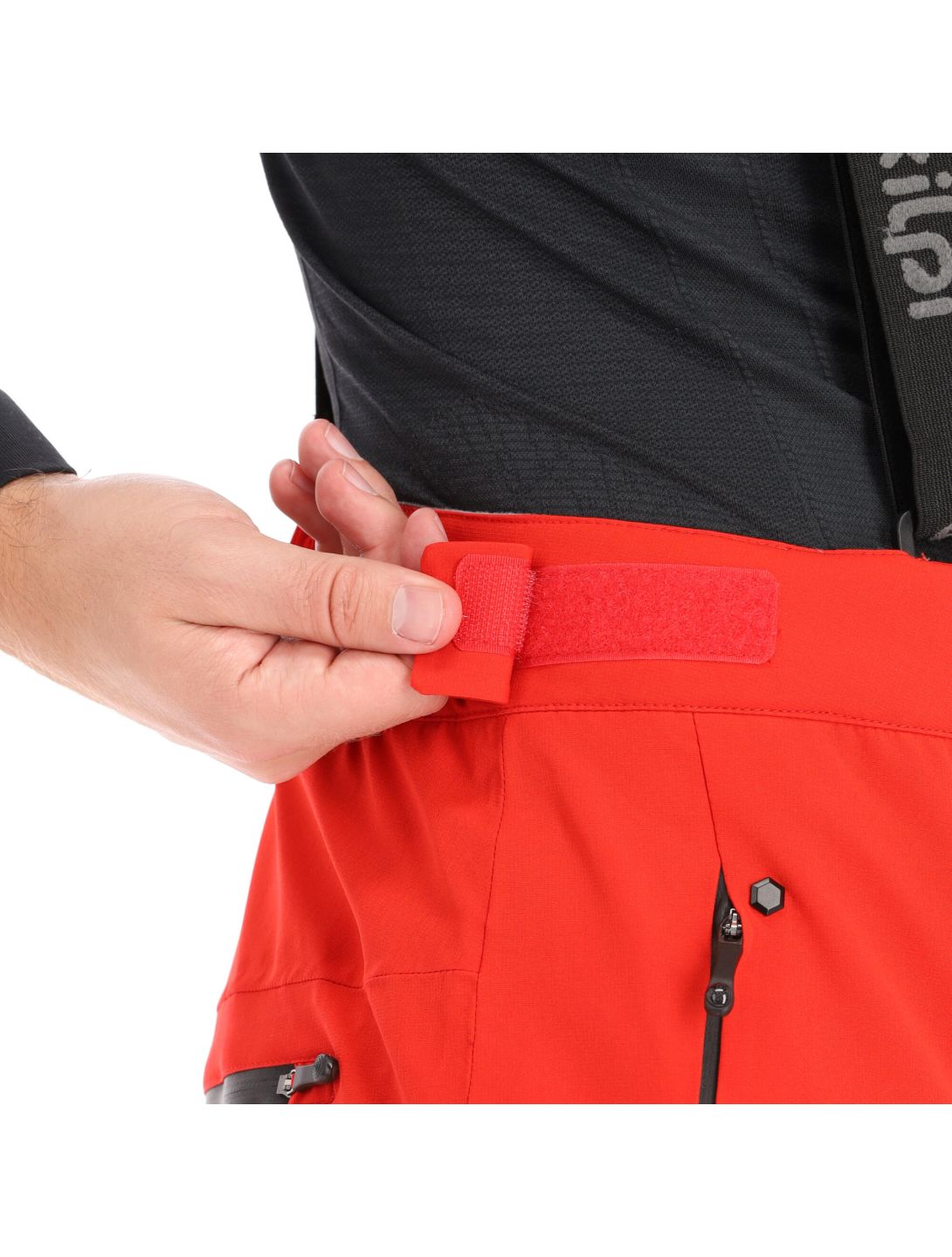 Kilpi, Reddy-M pantaloni da sci taglie forti uomo rosso