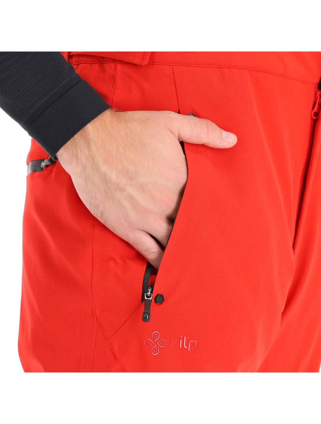 Kilpi, Reddy-M pantaloni da sci taglie forti uomo rosso