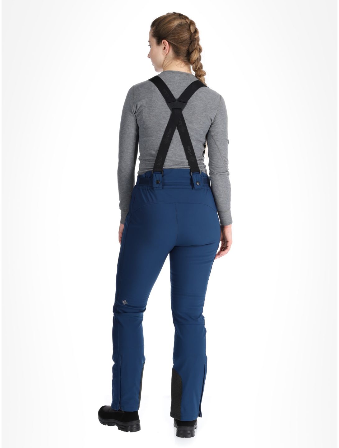 Kilpi, Rhea pantaloni da sci softshell donna Dark Blue blu 