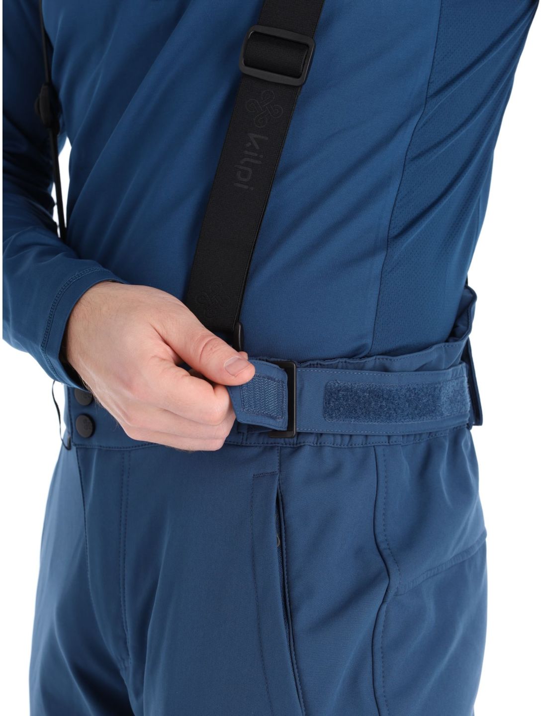 Kilpi, Rhea-m pantaloni da sci softshell taglie forti uomo Dark Blue blu 