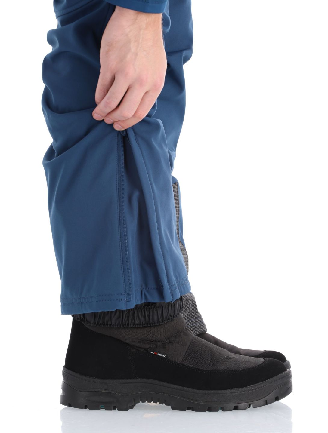 Kilpi, Rhea-m pantaloni da sci softshell taglie forti uomo Dark Blue blu 