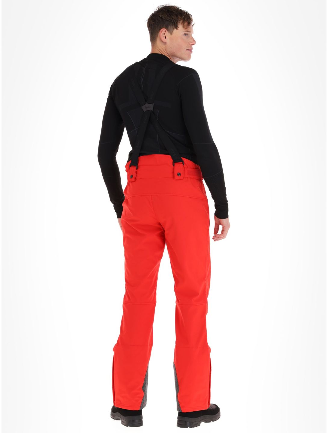 Kilpi, Rhea-M pantaloni da sci softshell uomo Red rosso 