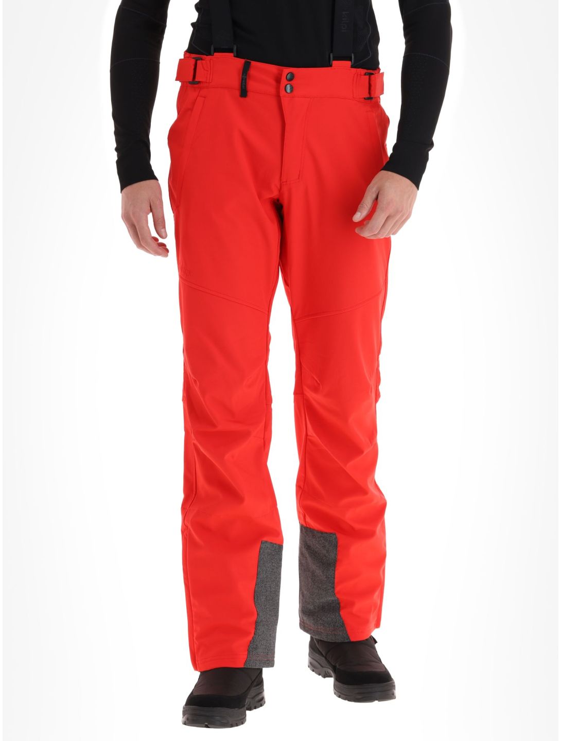 Kilpi, Rhea-M pantaloni da sci softshell uomo Red rosso 