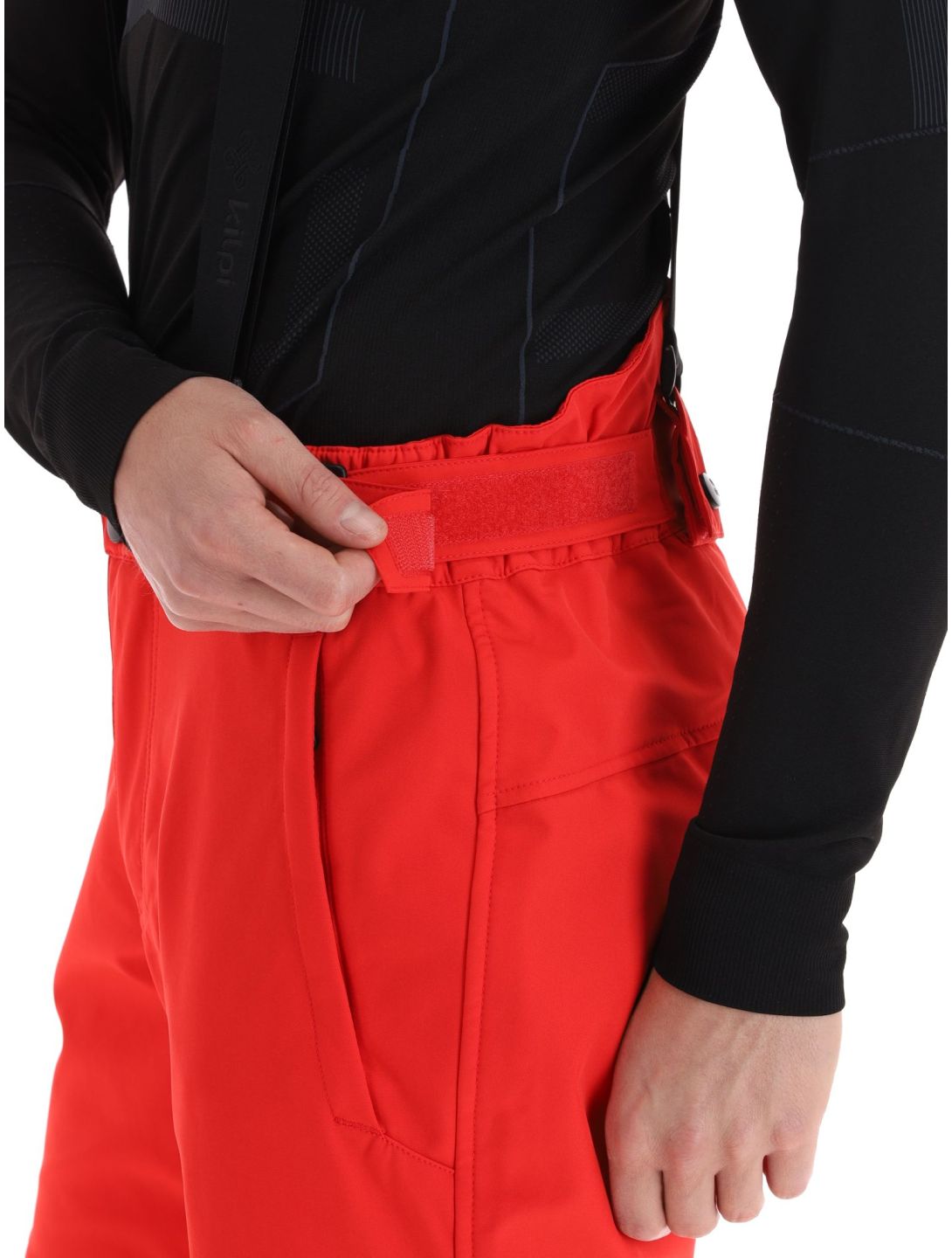 Kilpi, Rhea-M pantaloni da sci softshell uomo Red rosso 