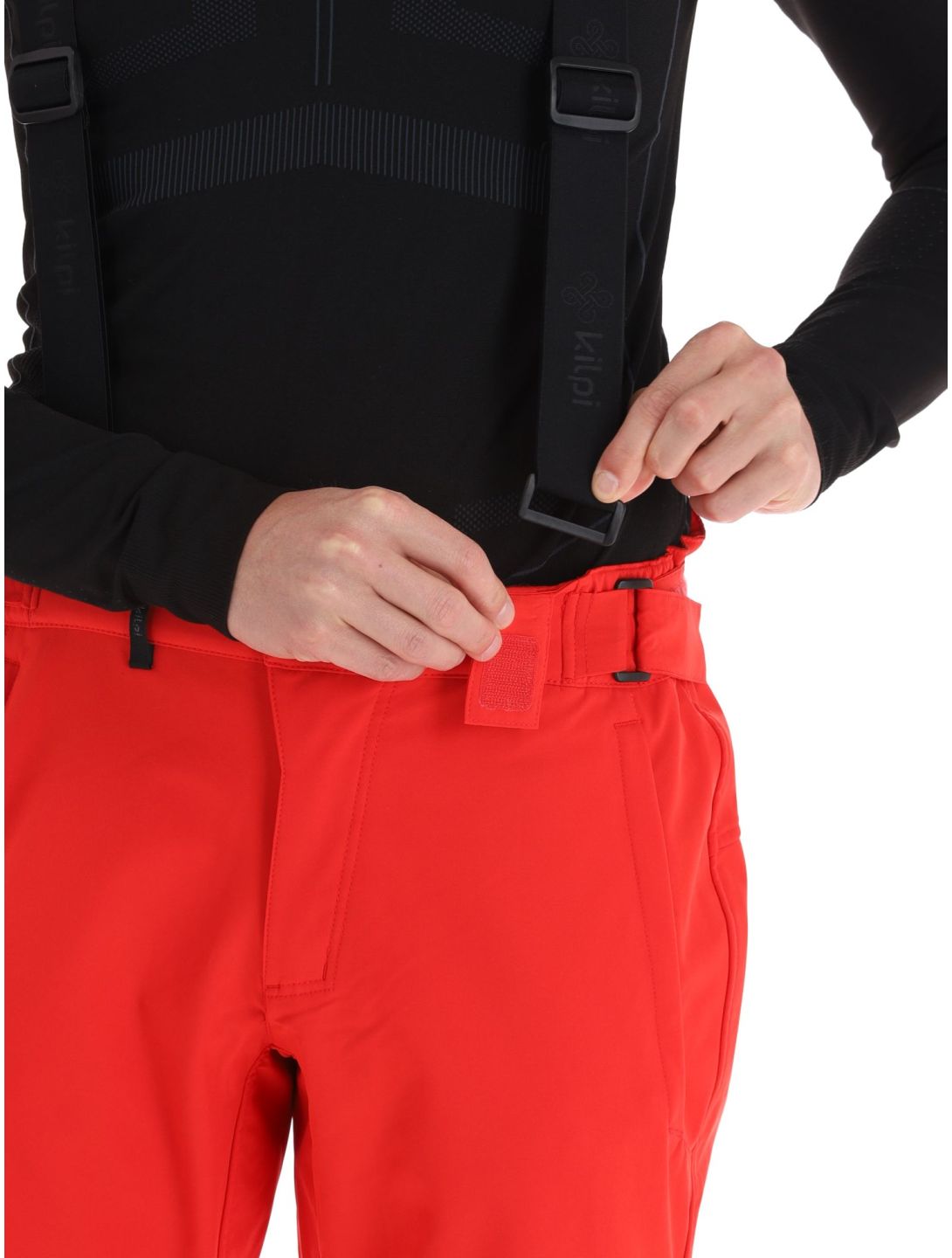 Kilpi, Rhea-M pantaloni da sci softshell uomo Red rosso 