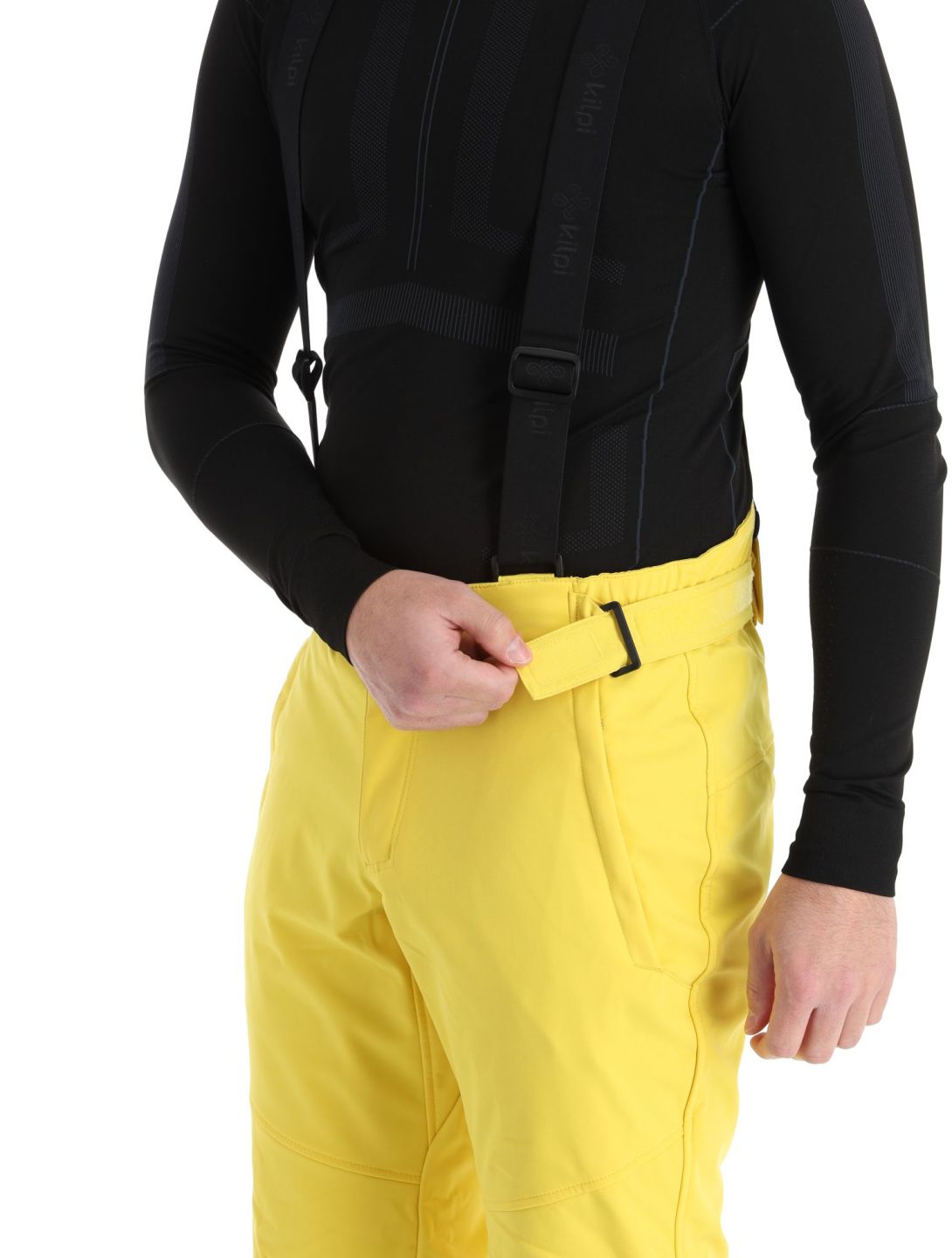 Kilpi, Rhea-M pantaloni da sci softshell uomo Yellow giallo 