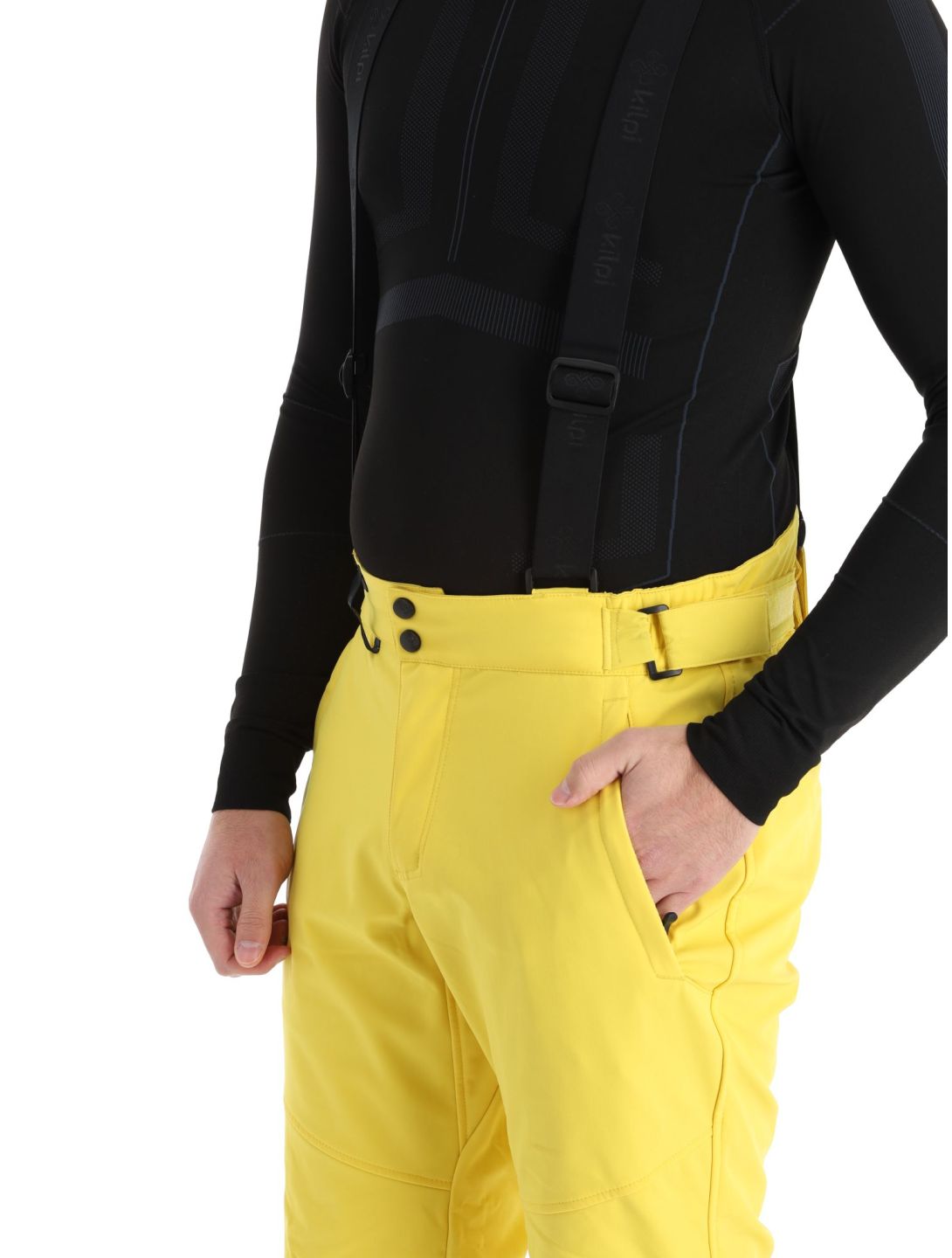 Kilpi, Rhea-M pantaloni da sci softshell uomo Yellow giallo 