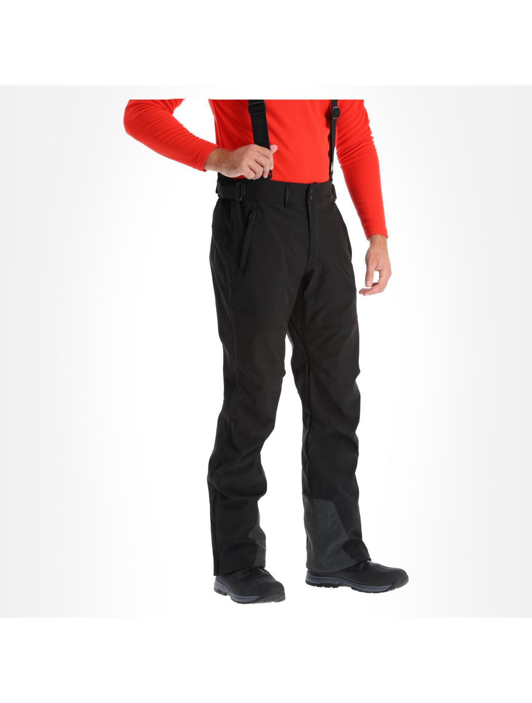 Kilpi, Rhea-M pantaloni da sci softshell uomo nero 