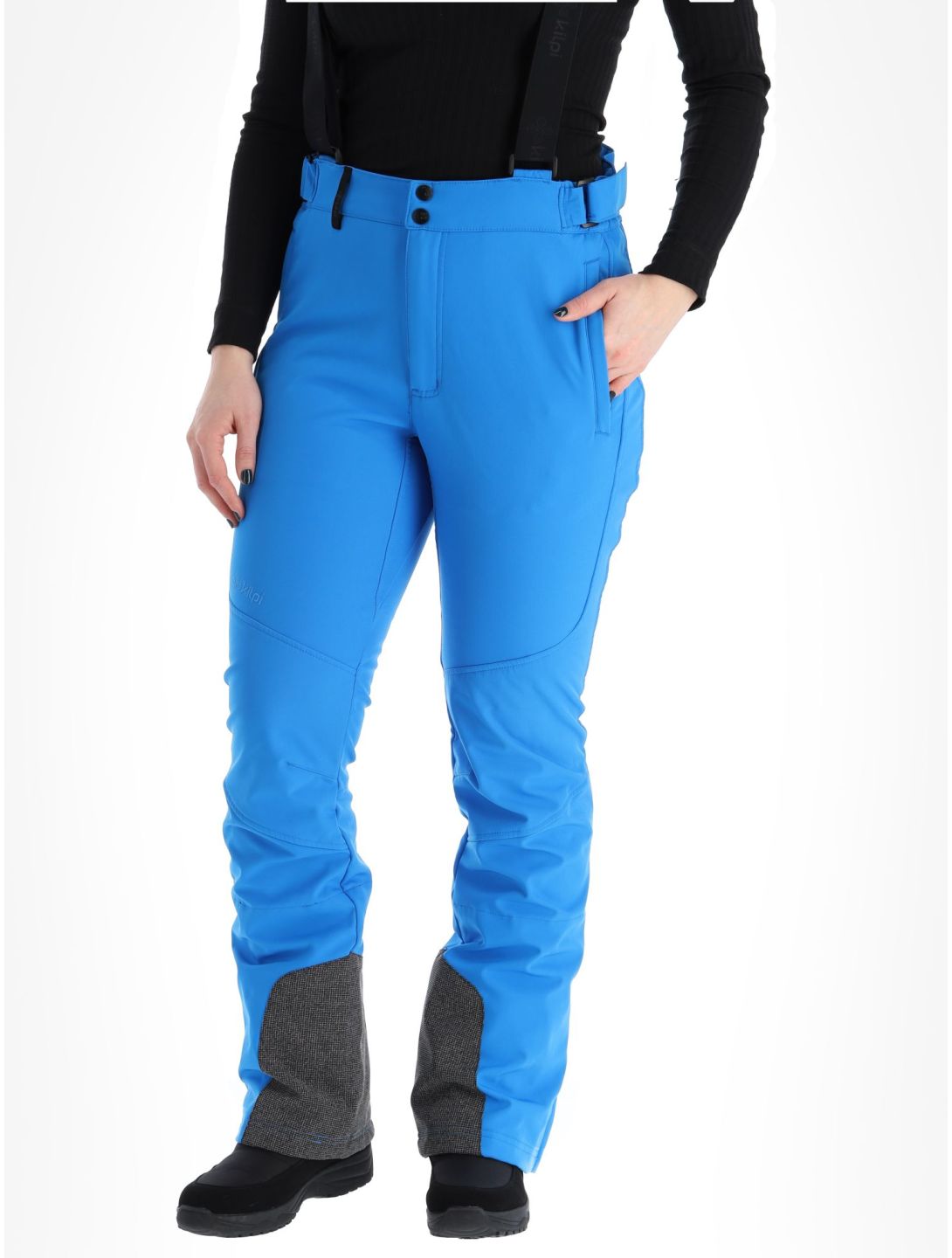 Kilpi, Rhea-W pantaloni da sci softshell donna Blue blu 