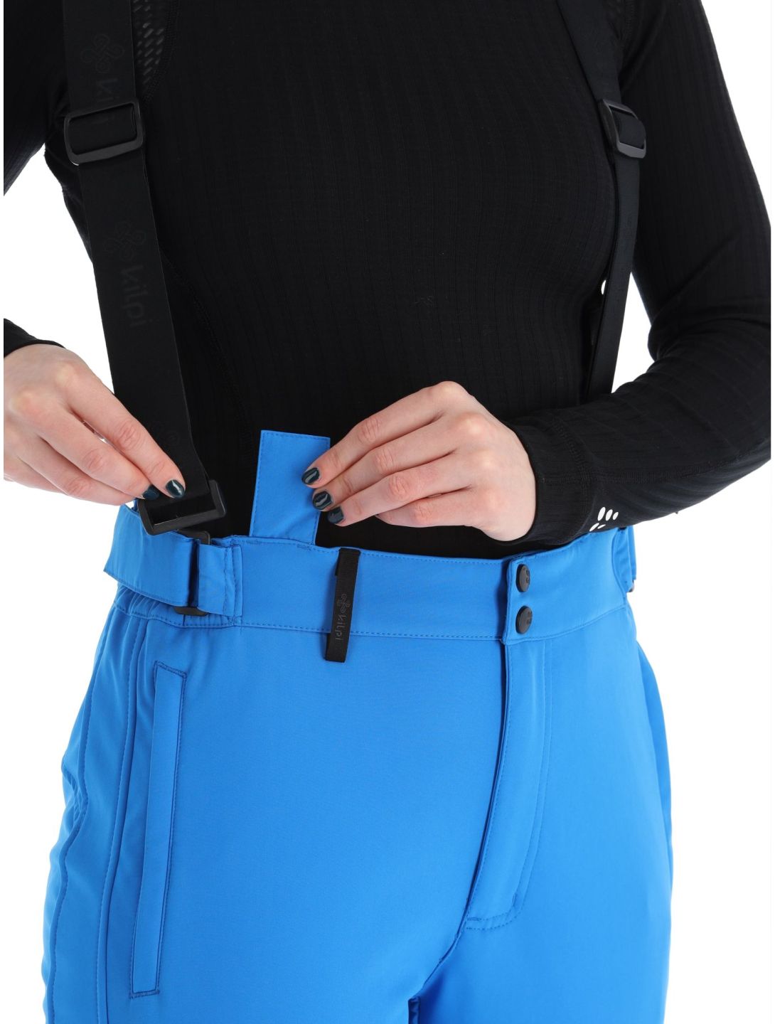 Kilpi, Rhea-W pantaloni da sci softshell donna Blue blu 