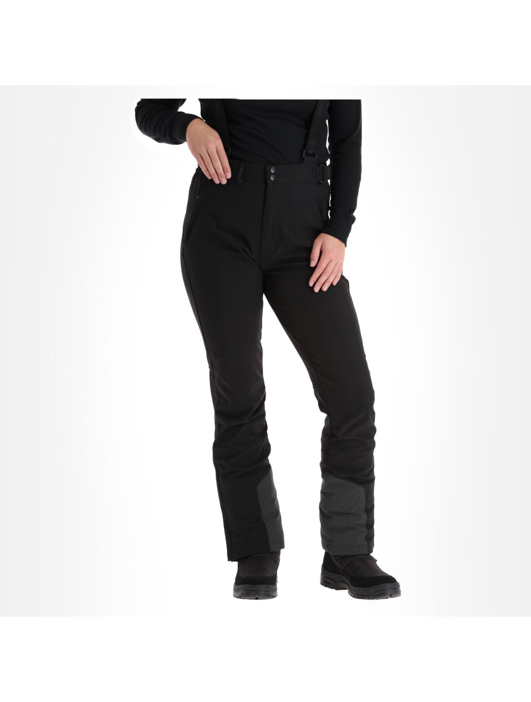 Kilpi, Rhea-W pantaloni da sci softshell donna nero 