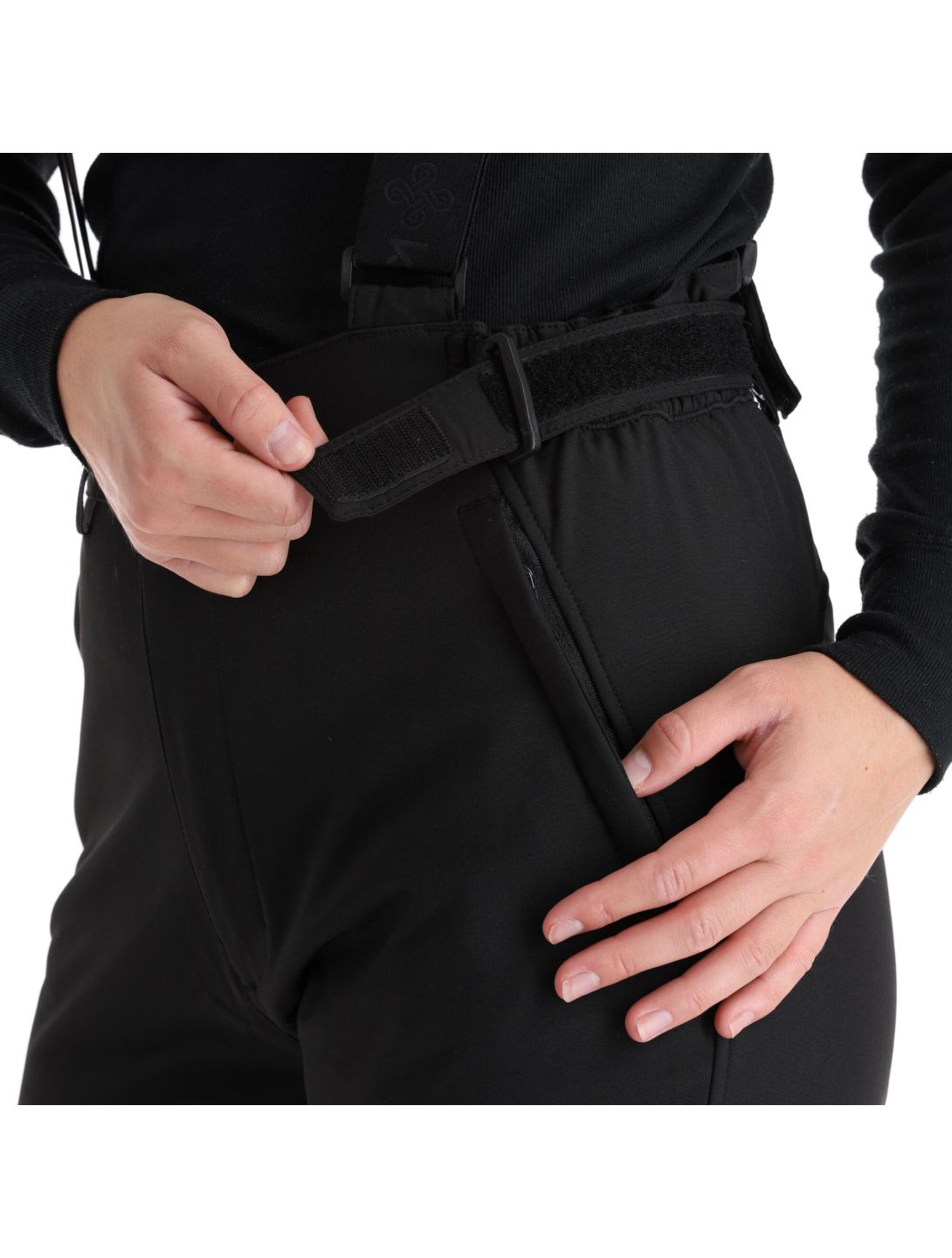 Kilpi, Rhea-W pantaloni da sci softshell donna nero 