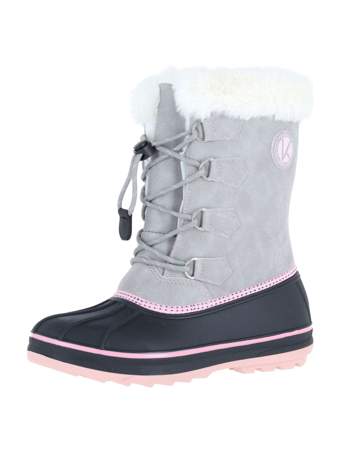 Kimberfeel, Sonik scarponi da neve donna Grey grigio 