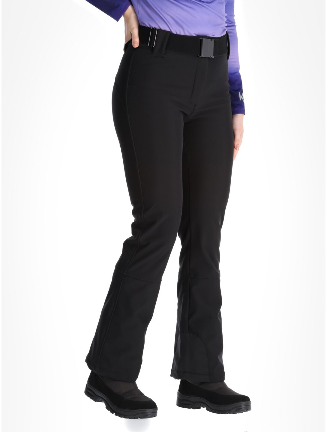 Kou Sportswear, Frost Flare Pants pantaloni da sci donna Black nero 