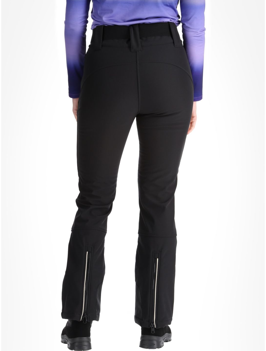 Kou Sportswear, Frost Flare Pants pantaloni da sci softshell donna Black nero 