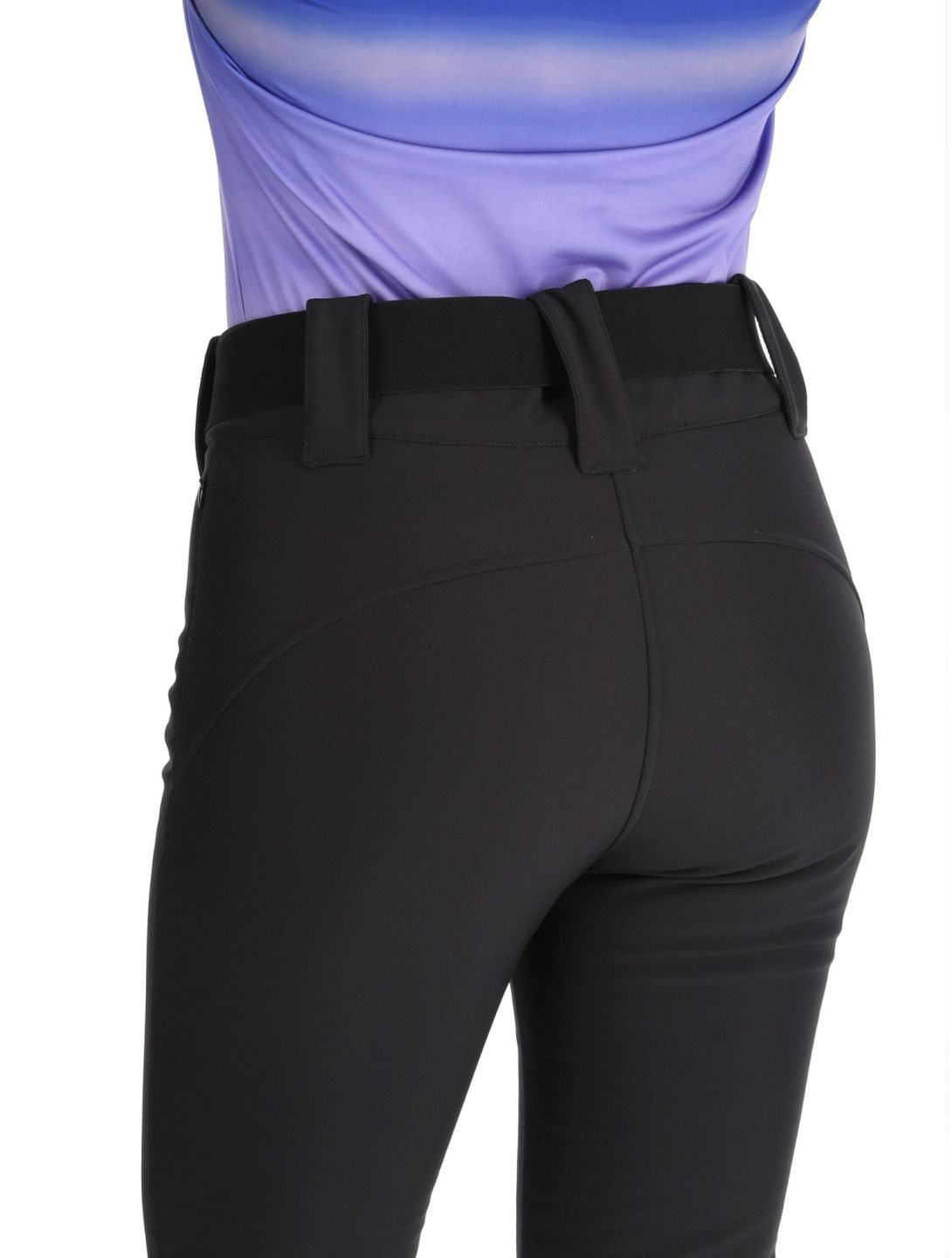 Kou Sportswear, Frost Flare Pants pantaloni da sci softshell donna Black nero 