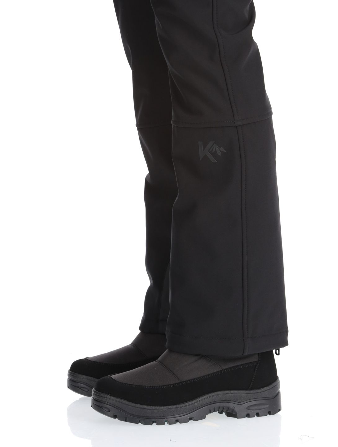 Kou Sportswear, Frost Flare Pants pantaloni da sci softshell donna Black nero 