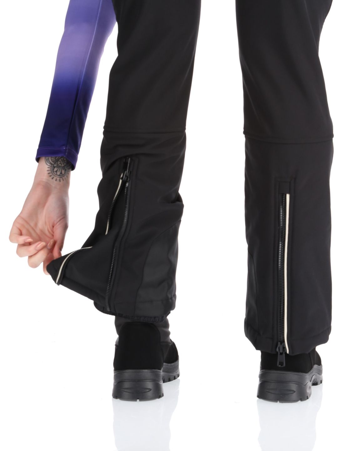 Kou Sportswear, Frost Flare Pants pantaloni da sci donna Black nero 