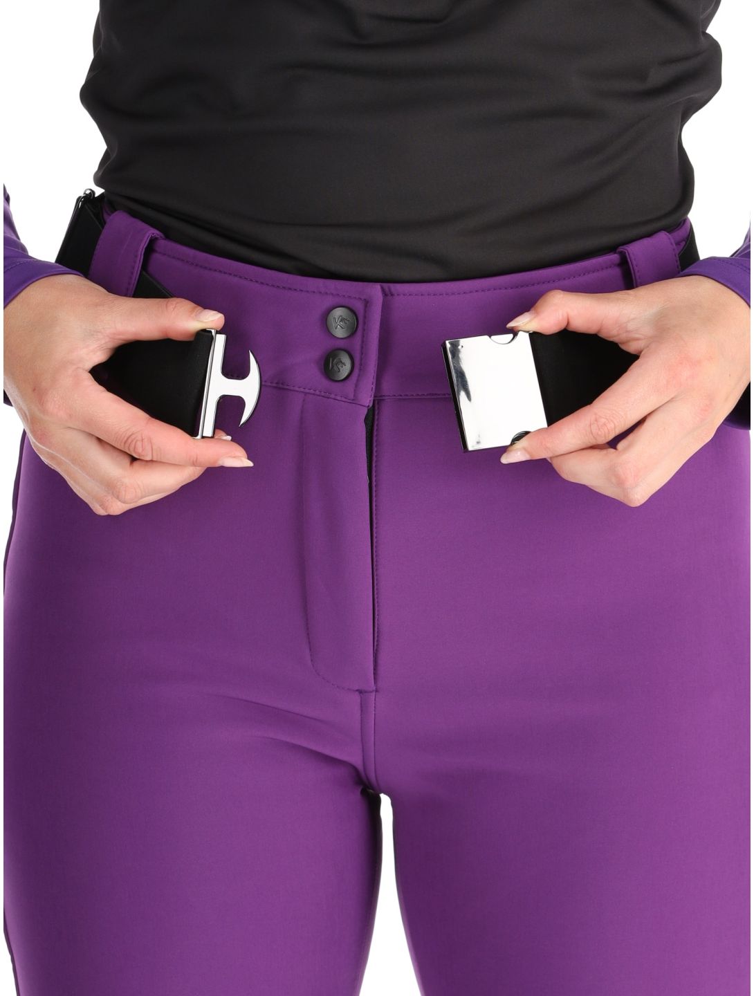 Kou Sportswear, Frost Flare Pants pantaloni da sci donna Purple viola 