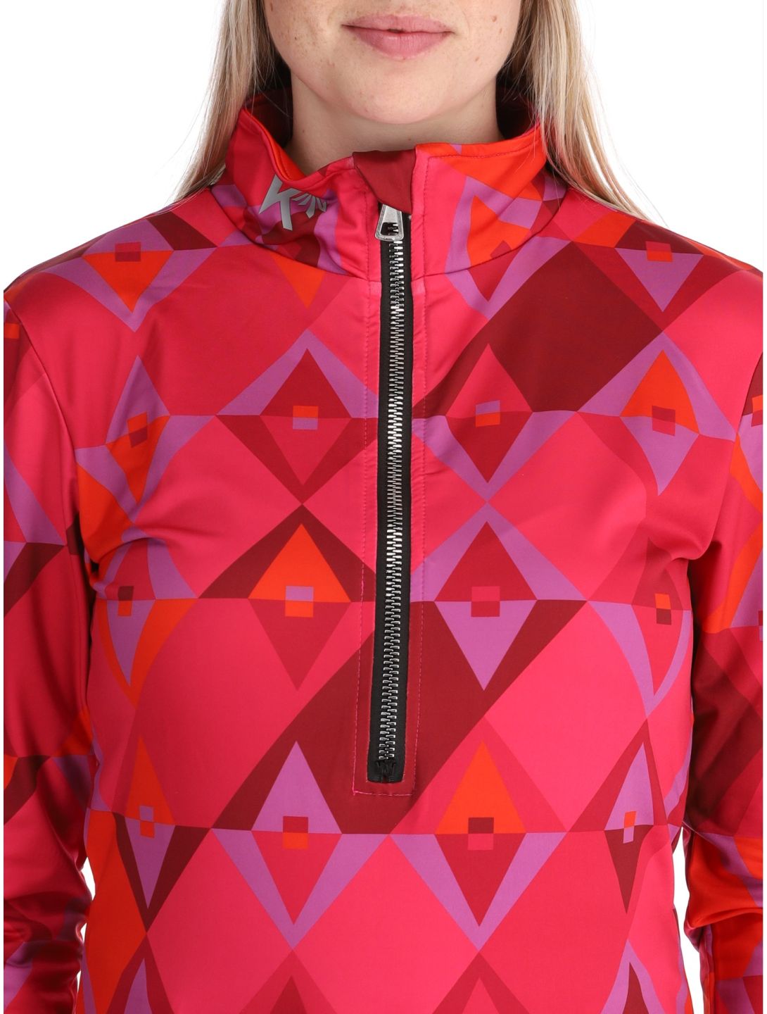 Kou Sportswear, Pully maglione donna Pink / Red rosa, rosso 