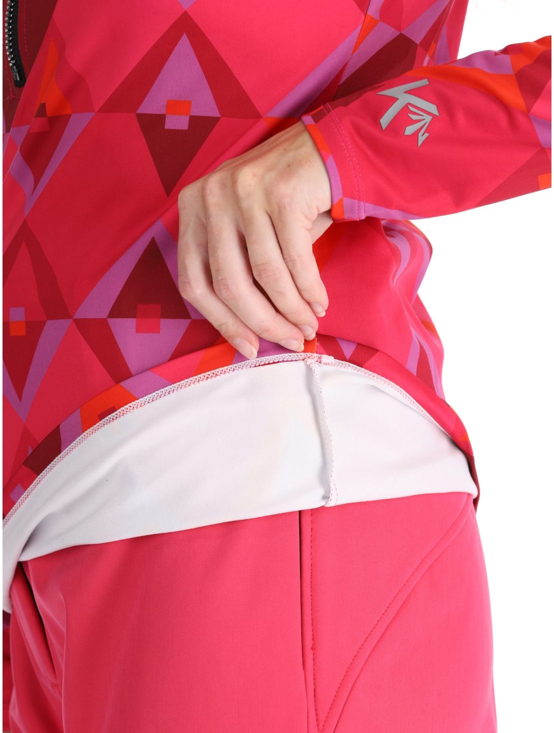 Kou Sportswear, Pully maglione donna Pink / Red rosa, rosso 