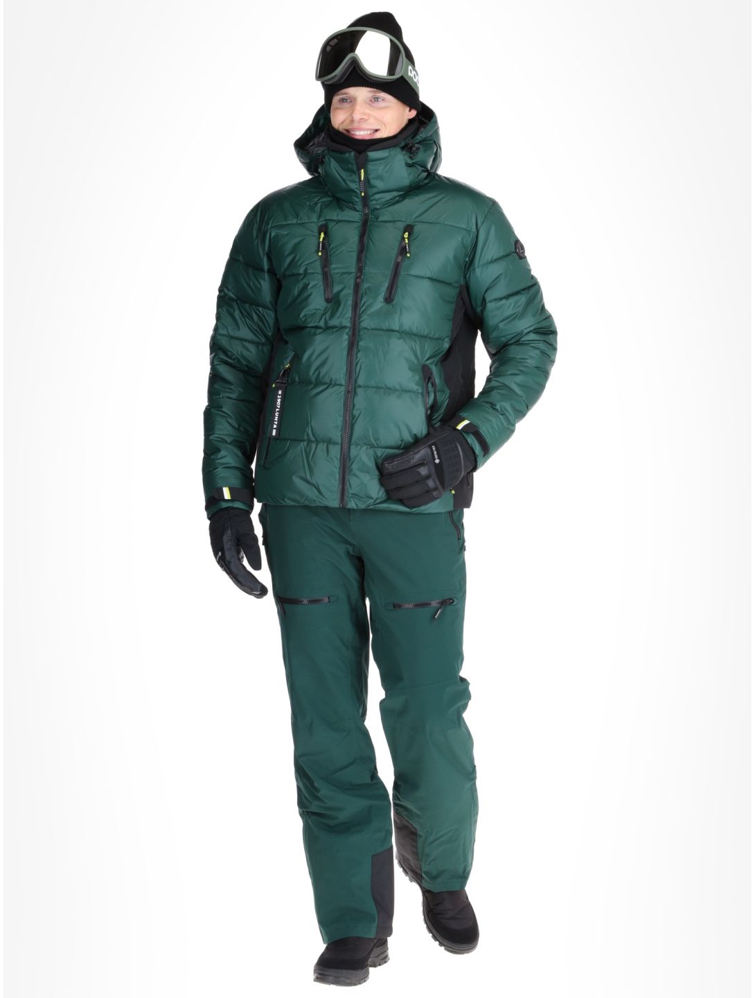 Luhta, Adjatoaivi giacca sci uomo Dark Green verde 