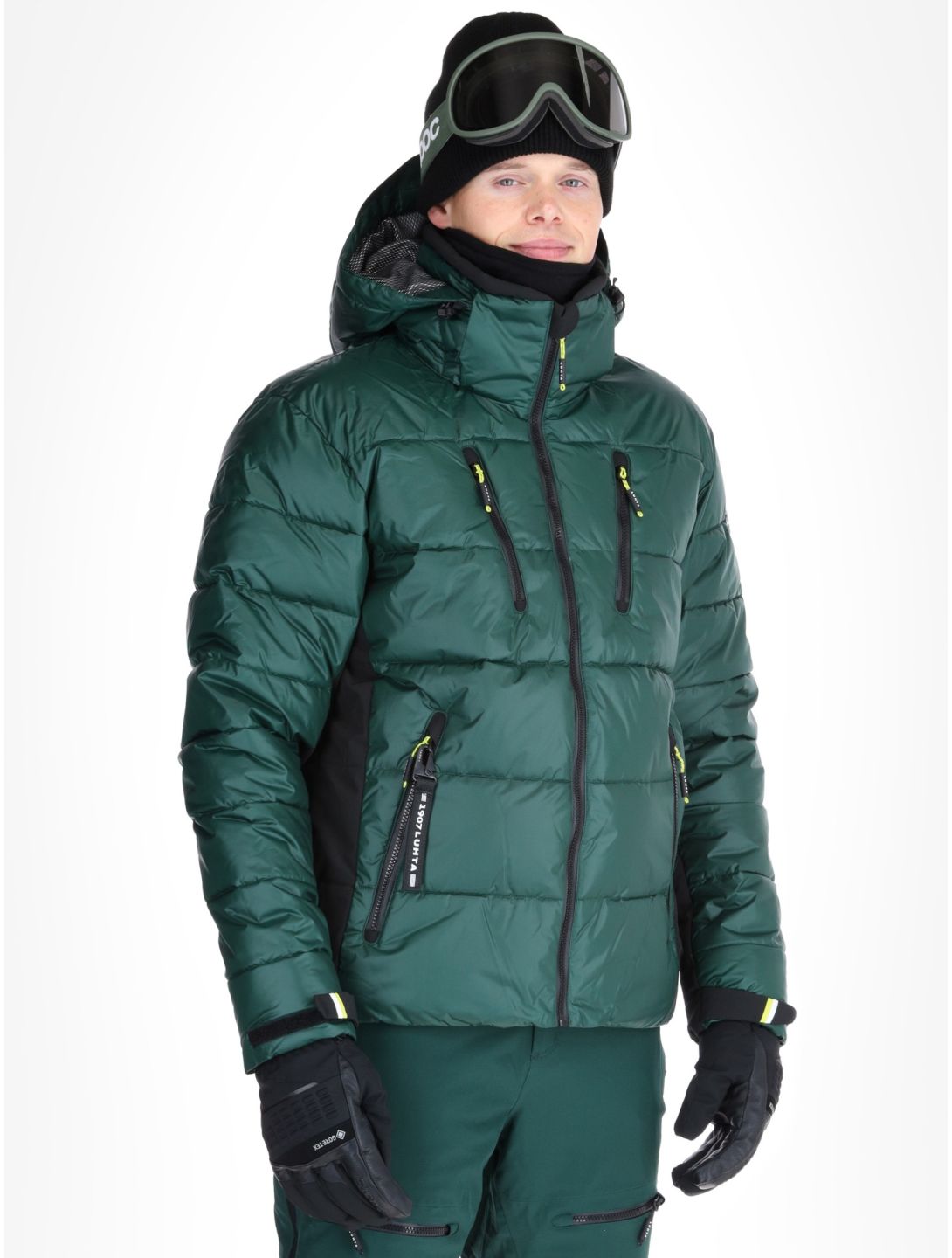 Luhta, Adjatoaivi giacca sci uomo Dark Green verde 