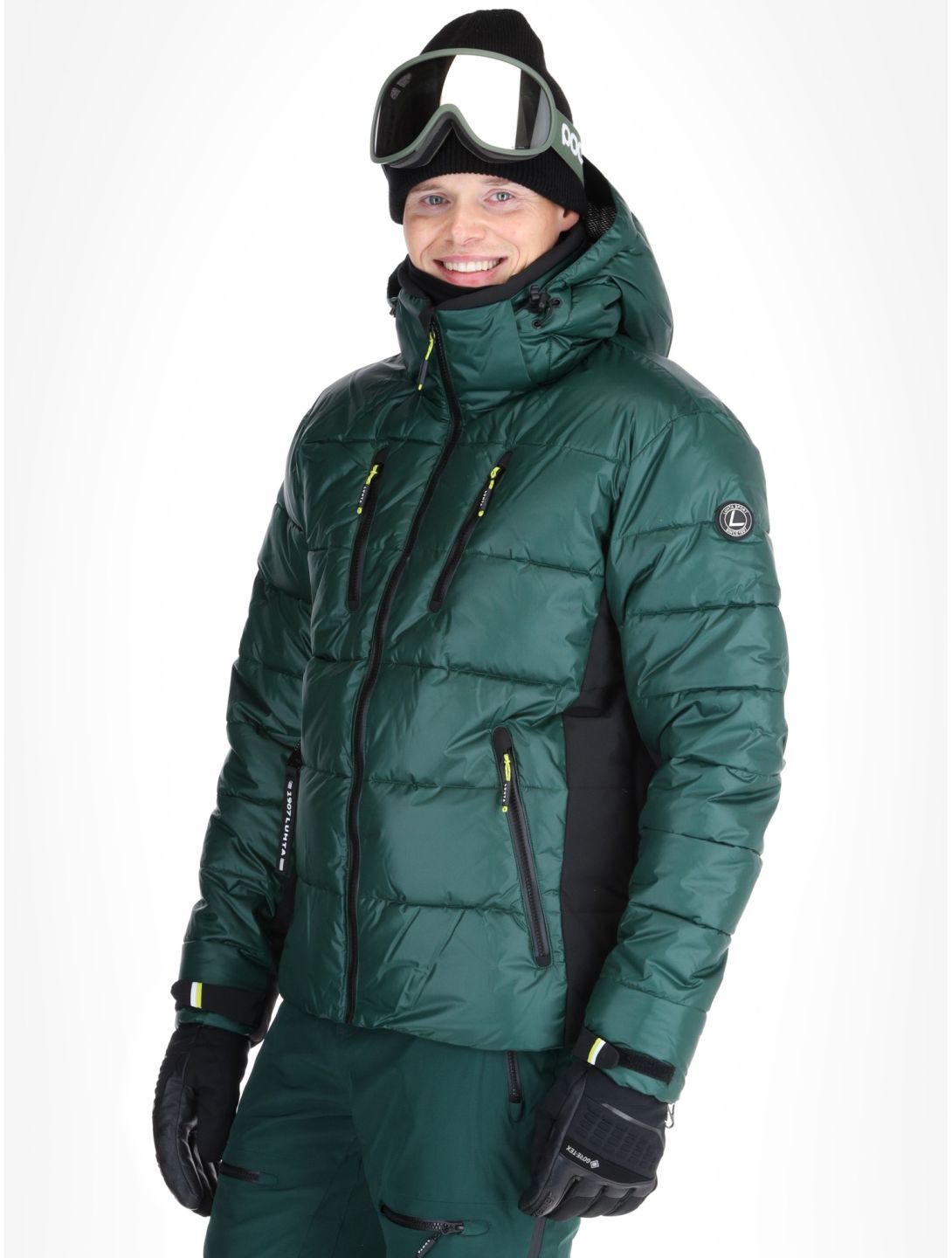 Luhta, Adjatoaivi giacca sci uomo Dark Green verde 