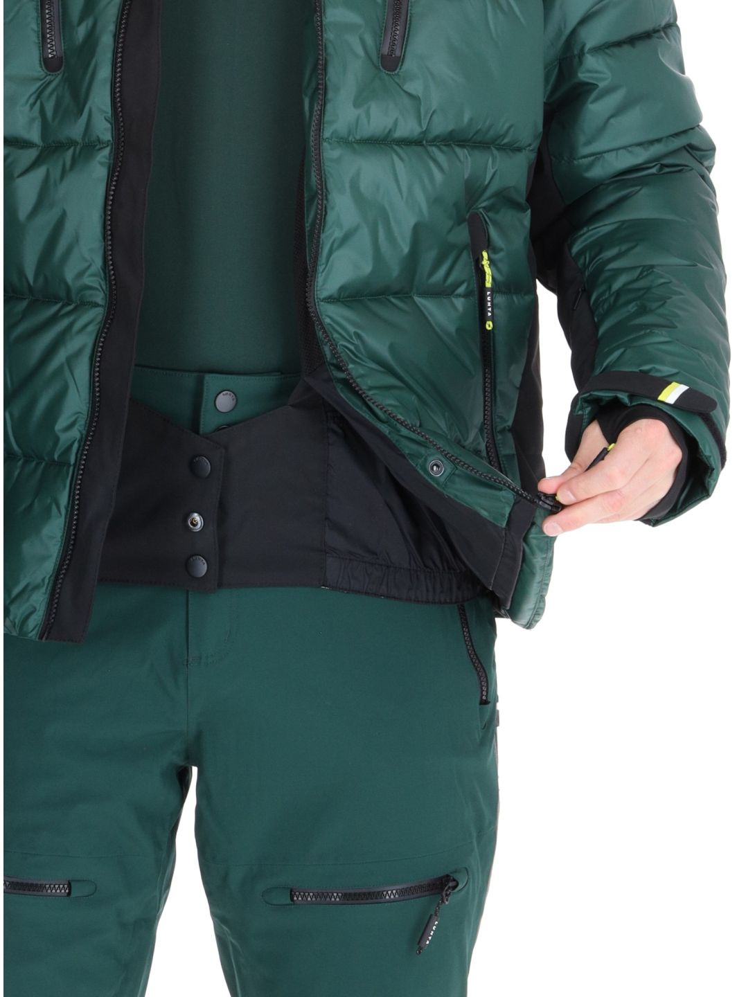 Luhta, Adjatoaivi giacca sci uomo Dark Green verde 