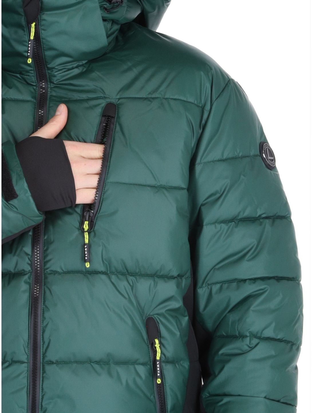 Luhta, Adjatoaivi giacca sci uomo Dark Green verde 