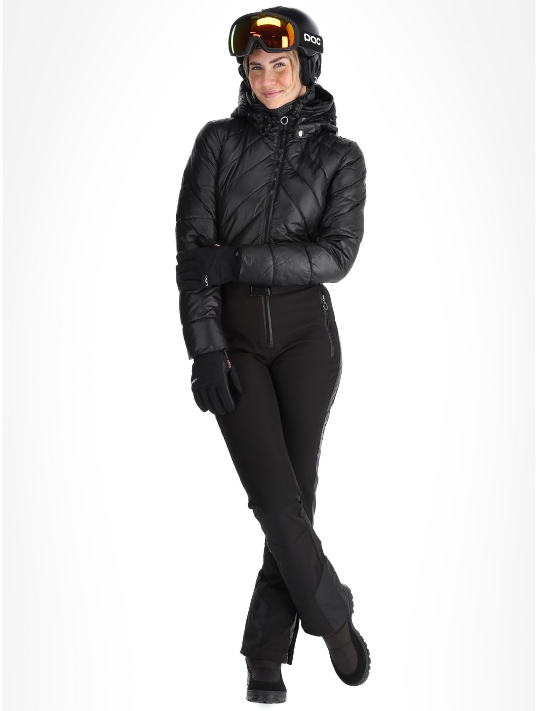 Luhta, Halkorpi completo sci donna Black nero 