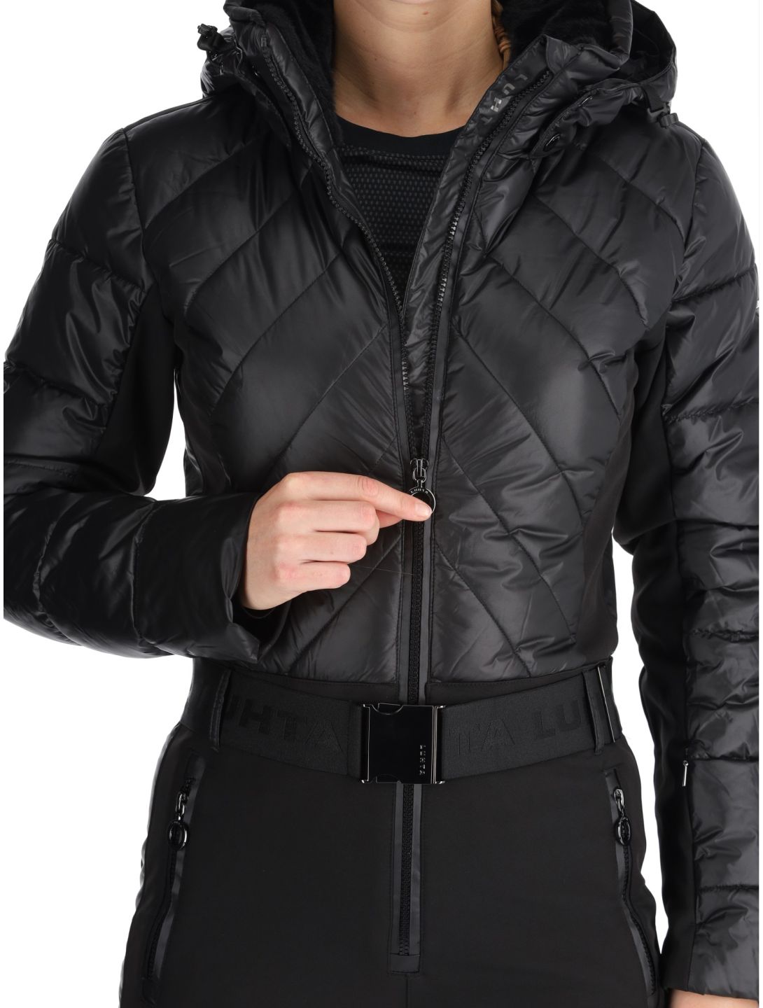 Luhta, Halkorpi completo sci donna Black nero 