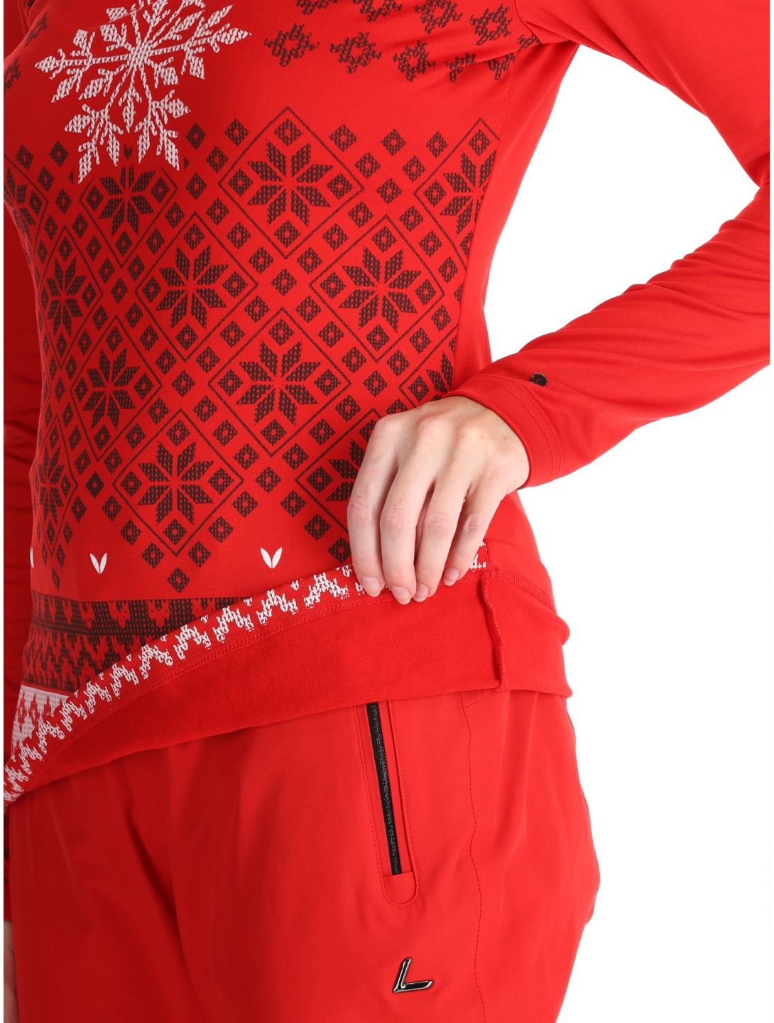 Luhta, Hangist maglione donna Cranberry rosso 