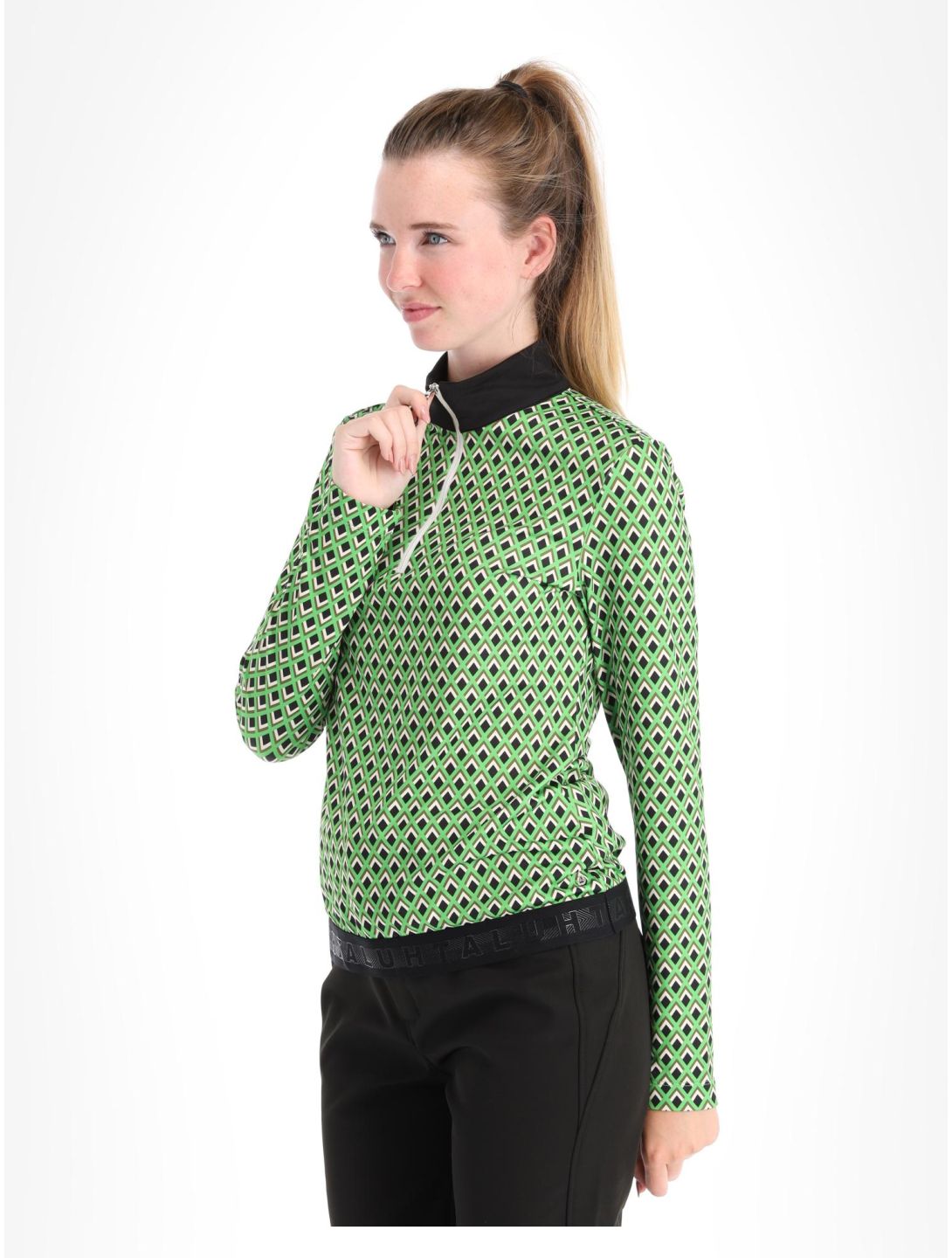 Luhta, Hukari maglione donna Leaf Green verde 