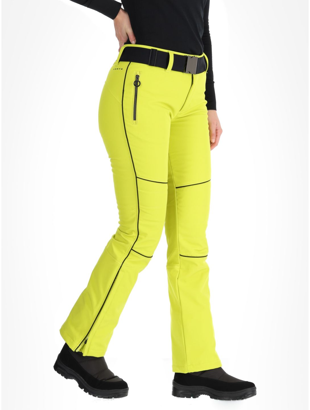 Luhta, Jaamalai pantaloni da sci softshell donna Aloe verde 