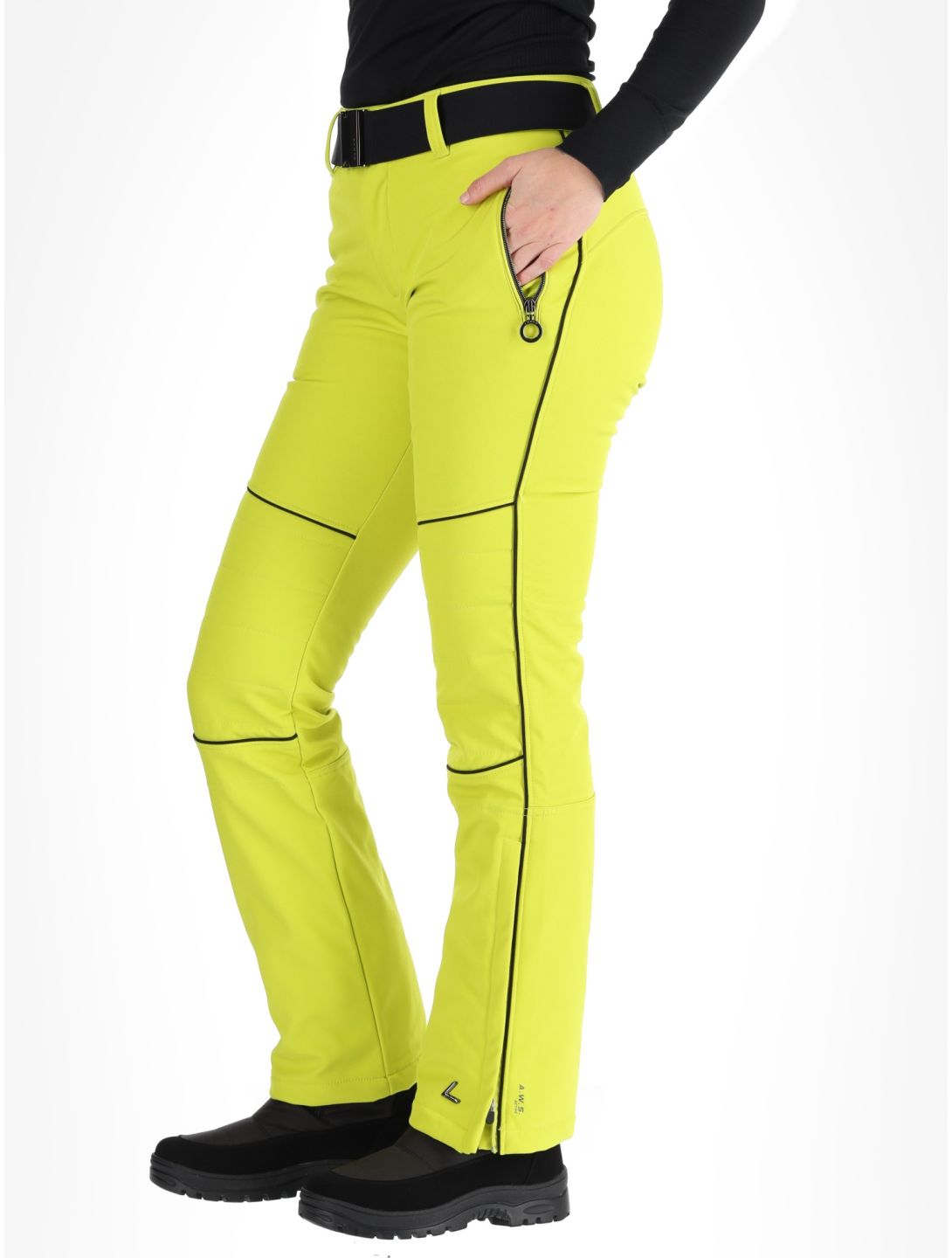 Luhta, Jaamalai pantaloni da sci softshell donna Aloe verde 