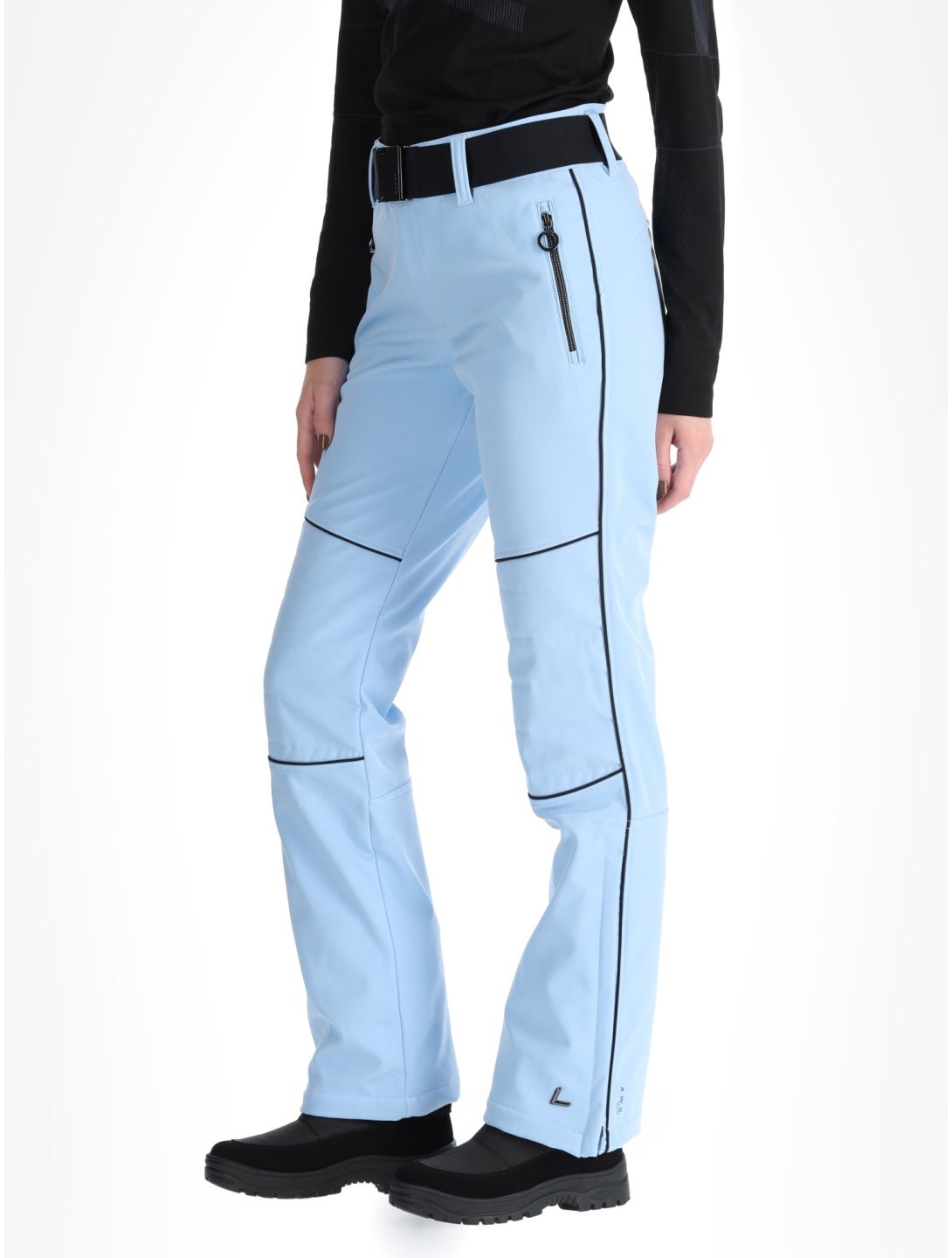 Luhta, Jaamalai pantaloni da sci softshell donna Light Blue blu 