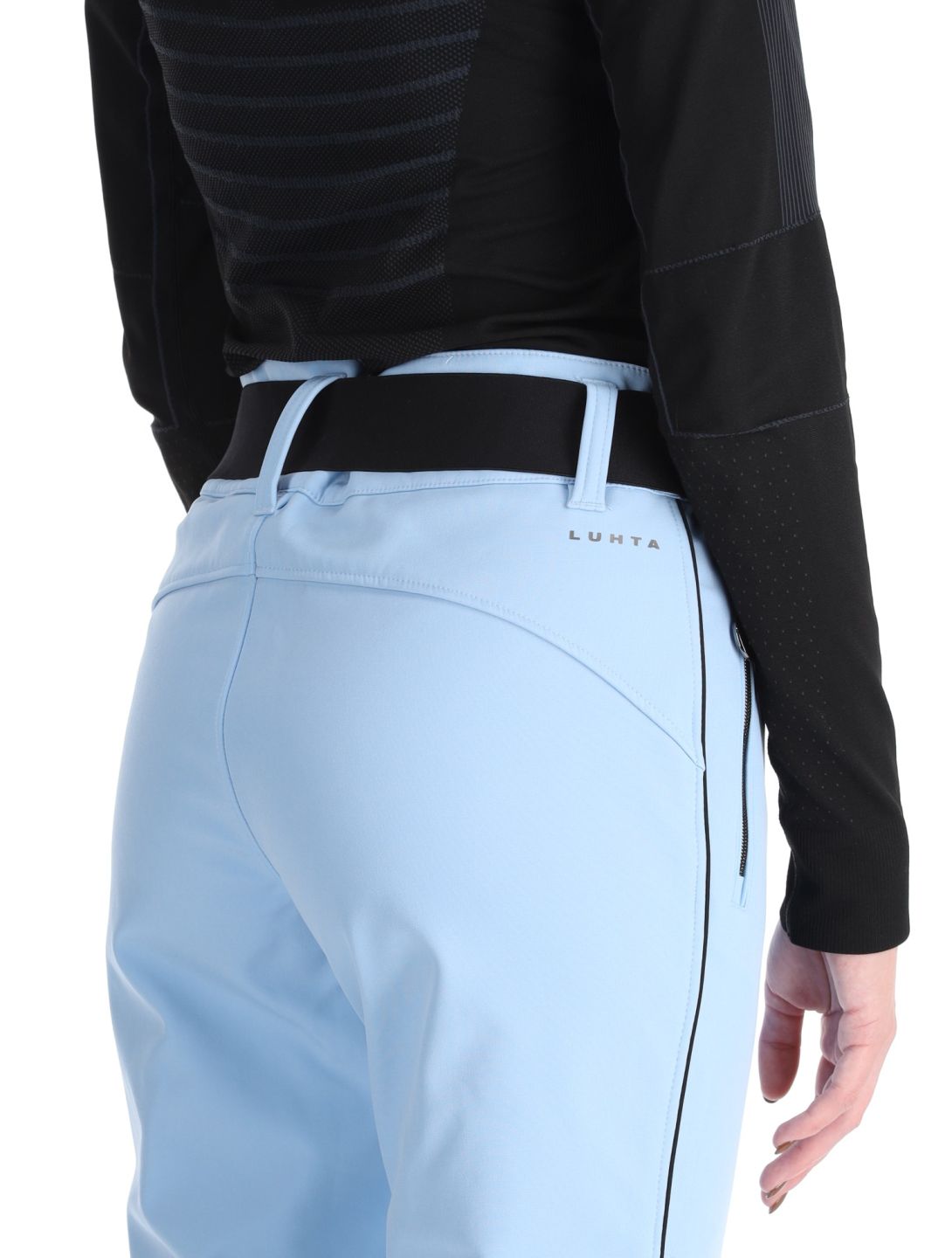 Luhta, Jaamalai pantaloni da sci softshell donna Light Blue blu 