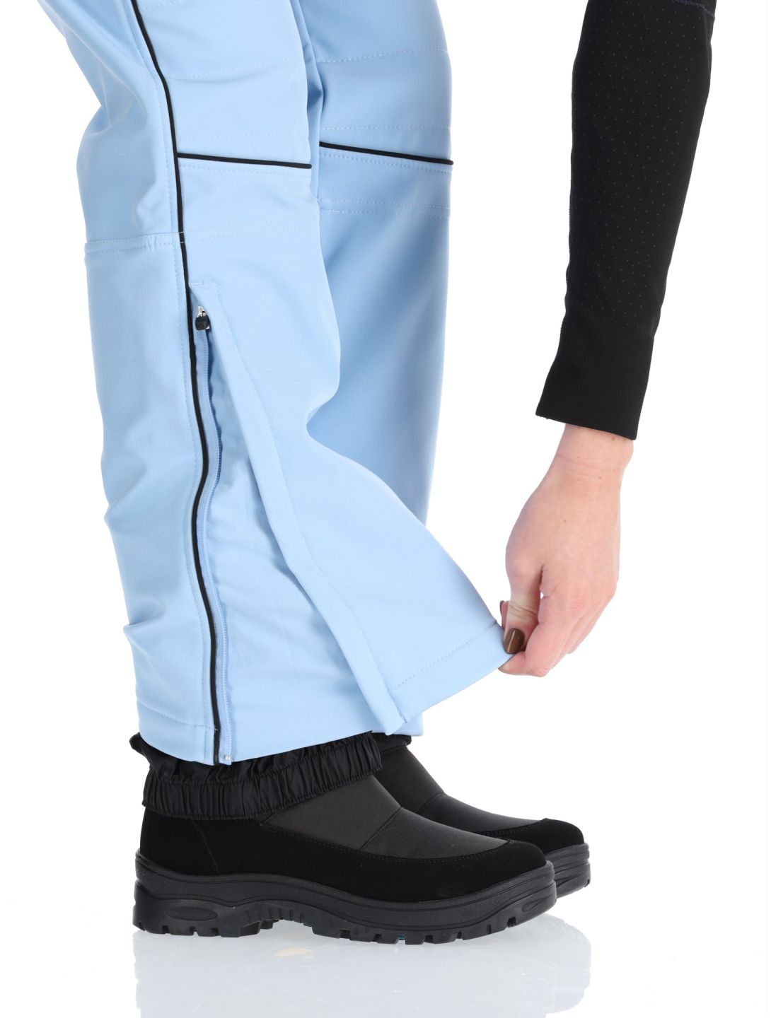 Luhta, Jaamalai pantaloni da sci softshell donna Light Blue blu 