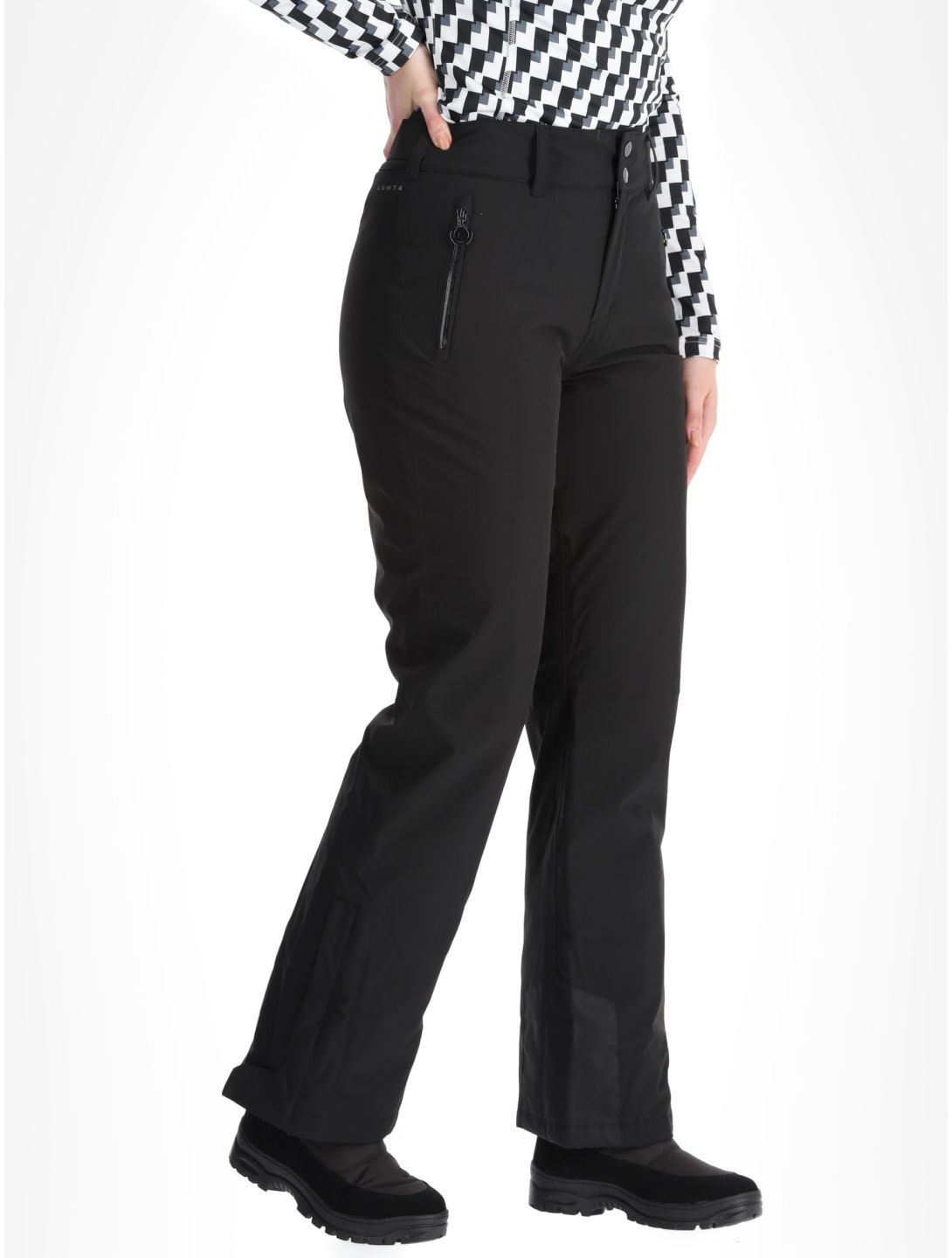 Luhta, Jero pantaloni da sci donna Black nero 