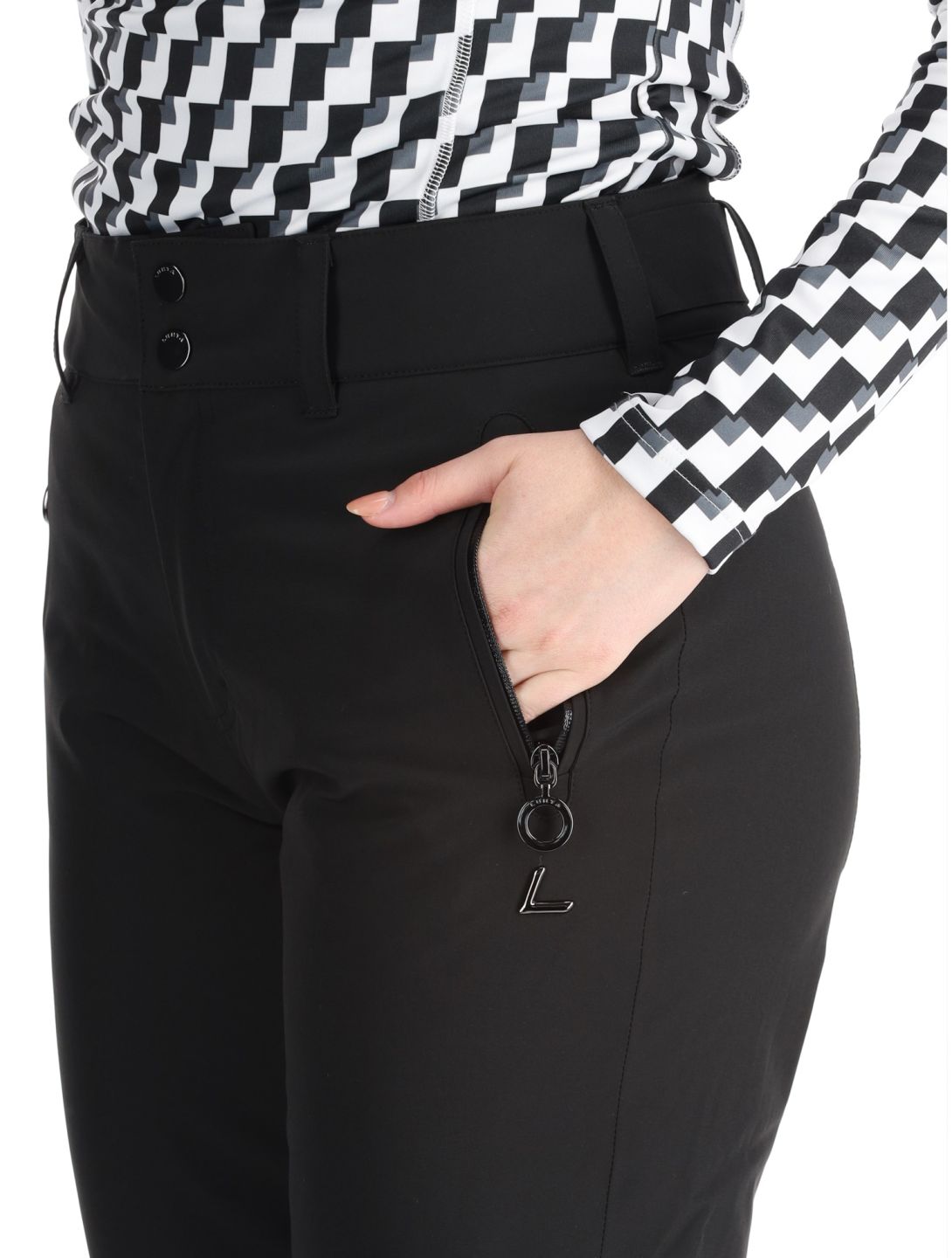 Luhta, Jero pantaloni da sci donna Black nero 