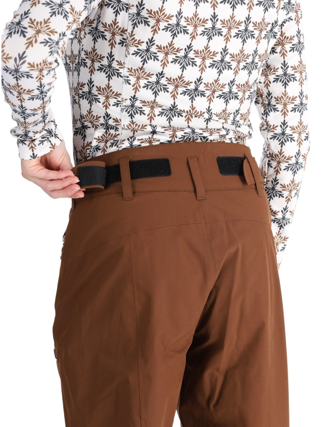 Luhta, Jero pantaloni da sci donna Chocolat marrone 