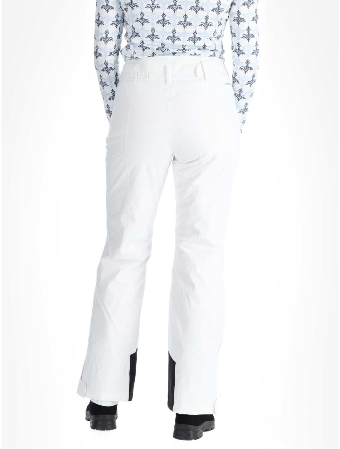 Luhta, Jero pantaloni da sci donna Optic White bianco 