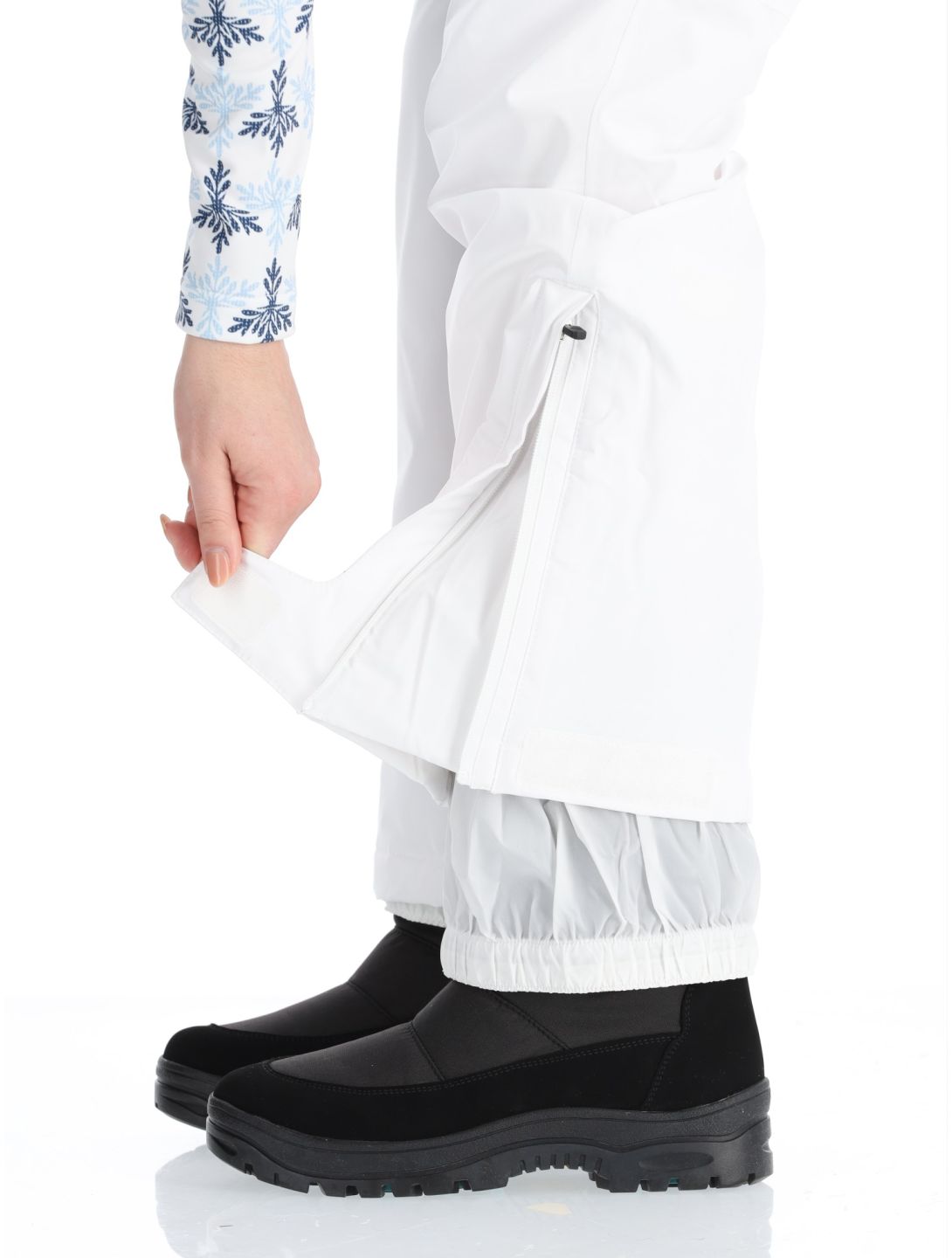 Luhta, Jero pantaloni da sci donna Optic White bianco 